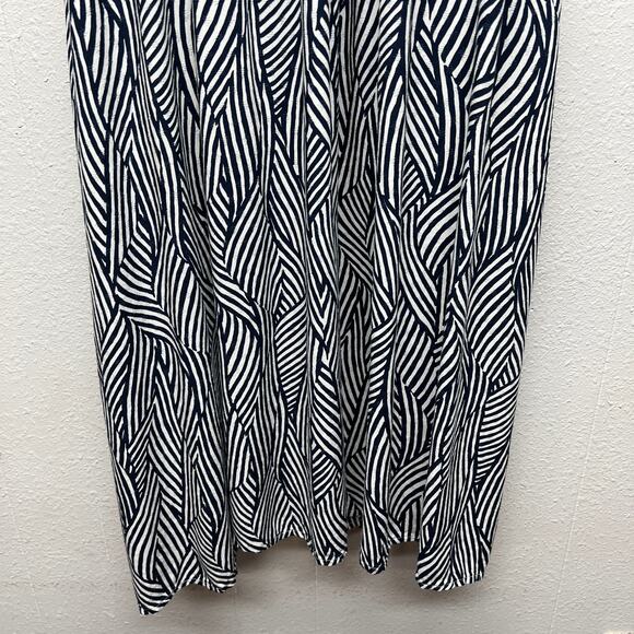 Terra & Sky Maxi Dress Women 4X Zebra Print Party Occasion Event Relaxed Comfort - Picture 12 of 15